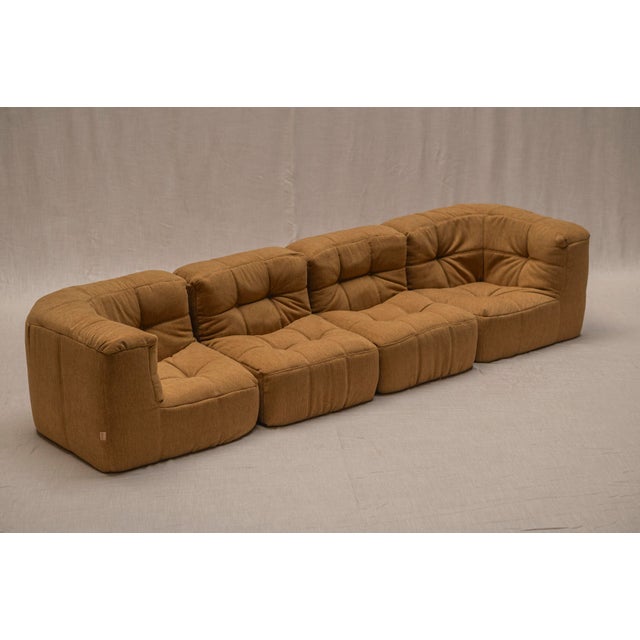 Kimba Modular Four-Seater Sofa by Michel Ducaroy for Ligne Roset, 1970s, Set of 4 For Sale - Image 11 of 18