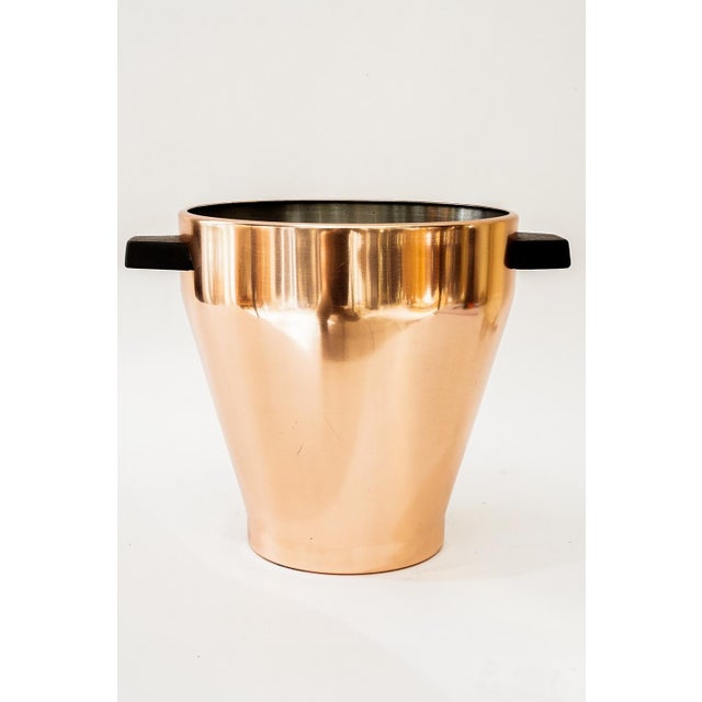 Swiss Champagne Bucket in Copper, 1920s For Sale - Image 6 of 6