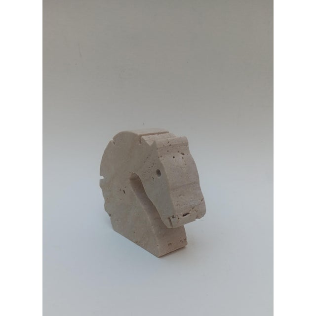 Italian Travertine Horse by Fratelli Mannelli, 1970s For Sale - Image 3 of 7
