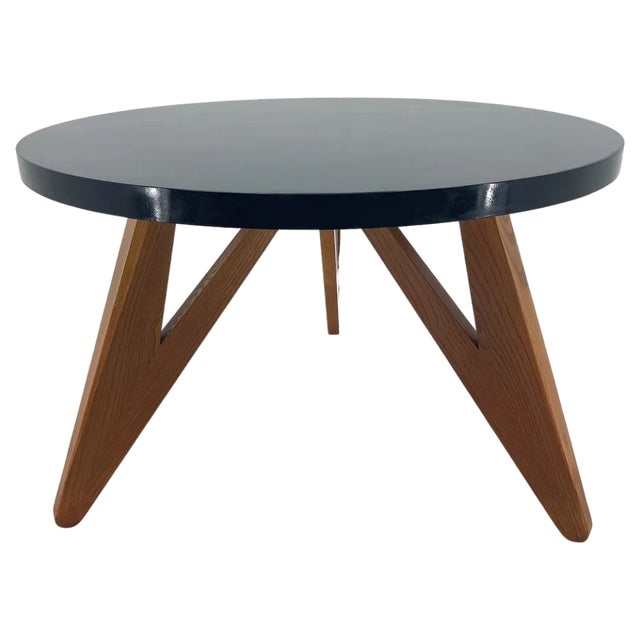 Mid-Century High Gloss Coffee Table, 1970s For Sale