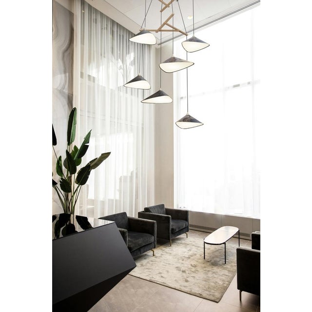 Emily is a series of gorgeous lamps with shades handmade of sheet steel. ​ The source of inspiration for Emily is a work...