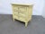 Late 20th Century Louis XVI Paint Distressed Nightstand For Sale - Image 4 of 5