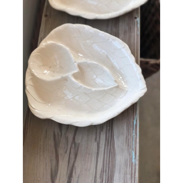 This vintage Italian set is the perfect pair of plates for an artichoke appetizer meal., but I'd set them out with my dips...