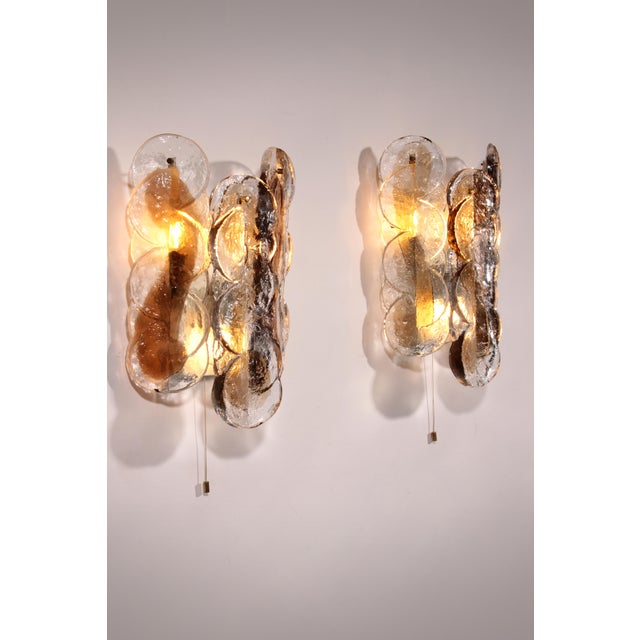 Mid-Century Modern Wall Lamps Model Citrus by Franken KG for Kalmar, 1960s, Set of 2 For Sale - Image 3 of 13