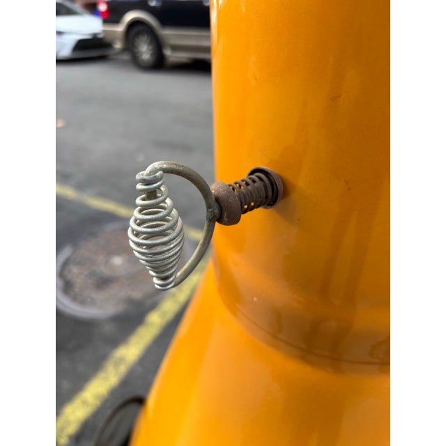 Mid-Century Modern Malm Enamel Fireplace For Sale - Image 3 of 11