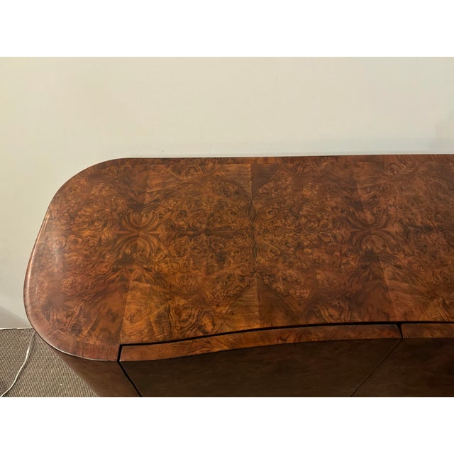 2020s Baker Cachou Burl Wood Chest For Sale - Image 5 of 12