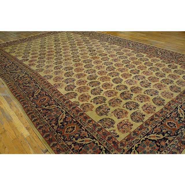 19th Century Persian Malayer Carpet ( 10'2" x 16'3" - 310 x 495 ) For Sale - Image 4 of 4