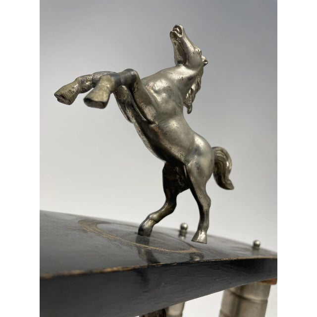 Art Nouveau Horse Clock, 1920s For Sale - Image 6 of 11
