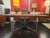 Mid-Century Modern Florence Knoll Executive Desk Walnut Chrome For Sale - Image 3 of 12