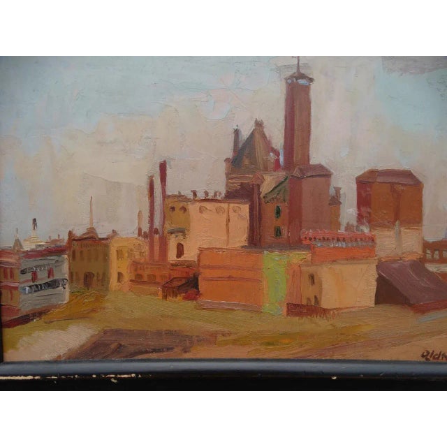 1932 Anders Aldrin: Spokane Brewery Painting, Framed For Sale In Los Angeles - Image 6 of 10