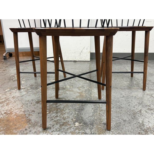 Crème for Stellar Works Exchange Bar Stools, Set of Three For Sale - Image 9 of 12