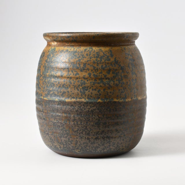 1980s German Studio Pottery Container from Töpferei Schäfer Telgte, 1970s For Sale - Image 5 of 10