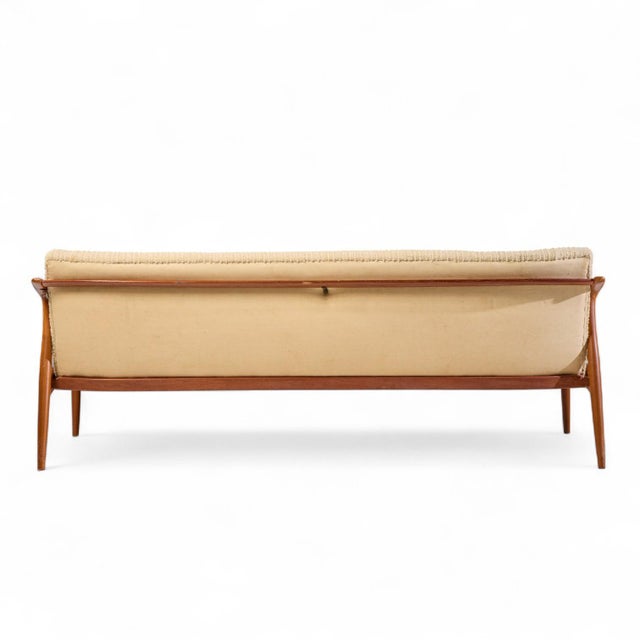 Grete Jalk Mid Century Danish Teak Sofa For Sale In Chicago - Image 6 of 9