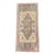 Turkish Mini Rug Oriental Hand Knotted Vintage Rug 1'7" x 3'7" #17889 For Sale