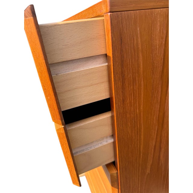 Vitré of Denmark 1970s Danish Modern Teak Dresser by Vitre of Denmark For Sale - Image 4 of 12