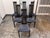 Late 20th Century Pietro Costantini for Ello Furniture Italian Dining Chairs, Vintage Set of Six For Sale - Image 5 of 12