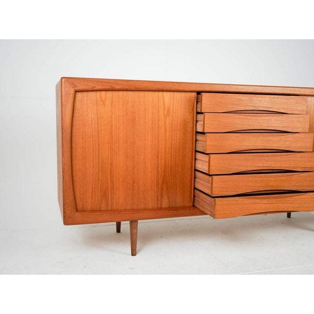 Vintage Teak Sideboard from Dyrlund, 1960s For Sale - Image 9 of 14