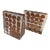 Pop Art Acrylic Bookends Embedded With 1972 Pennies - A Pair For Sale