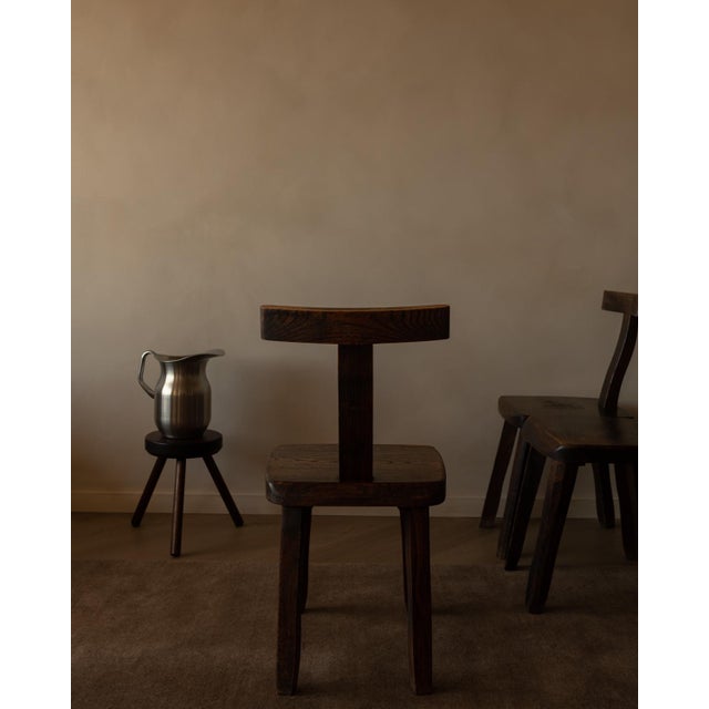 Vintage T Dining Chairs from Aranjou, 1960s, Set of 3 For Sale - Image 9 of 18