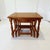 1950s Mid-Century Modern Scandinavian Nesting Tables in Oak, 1950s, Set of 3 For Sale - Image 5 of 11