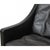 Animal Skin 2207 Lounge Chair in Black Leather by Børge Mogensen, 1980s For Sale - Image 7 of 13
