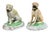 White Collection of Forty Two-Pottery and Porcelain Pug Dogs For Sale - Image 8 of 13