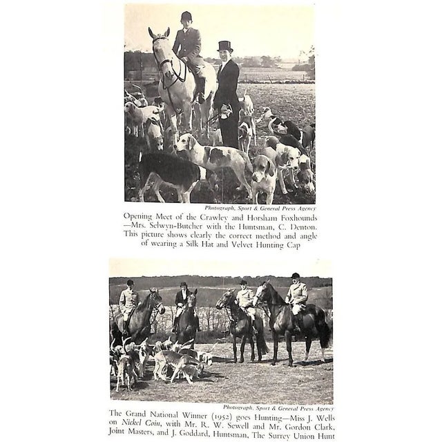 "Clothes and the Horse: A Guide to Correct Dress for All Riding Occasions" 1953 Barney, Sydney D. For Sale - Image 9 of 13