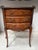 Louis XV Style Marquetry Half-Moon Commode with Cube Base, 1900s For Sale - Image 11 of 11