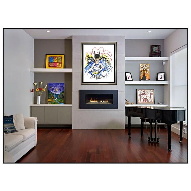 Message us to inquire about custom framing options! (Included for free with every purchase) Charles Fazzino Authentic &...
