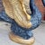 Vintage Hollywood Regency Parcel Gilt Swan Pedestal Dining Table Base - Newly Painted For Sale - Image 9 of 13