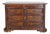 17th-Century Tuscan Walnut Chest of Drawers with Maple Inlay For Sale