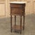Burnt Umber 19th Century French Louis XVI Walnut Nightstand For Sale - Image 8 of 16