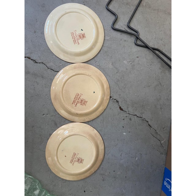 1920s 1920s Adams Titian Ware Fruit Plates - Set of 3 For Sale - Image 5 of 6