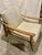 Mid 20th Century Vintage Mid-Century Modern Rattan Lounge Chair With Original Cushions For Sale - Image 5 of 5