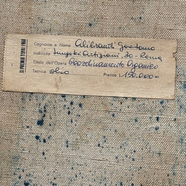 Gaetano Alibrandi, Landscape Paintings, 1961, Oil on Canvas For Sale - Image 9 of 18