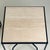 Modern Pair of Tall Iron and Travertine 'Entretoise' Side Tables by Design Frères For Sale - Image 3 of 7