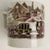English Transfer Ware Large Mug Steam Engine Train Carriage Church Coat For Sale - Image 4 of 6