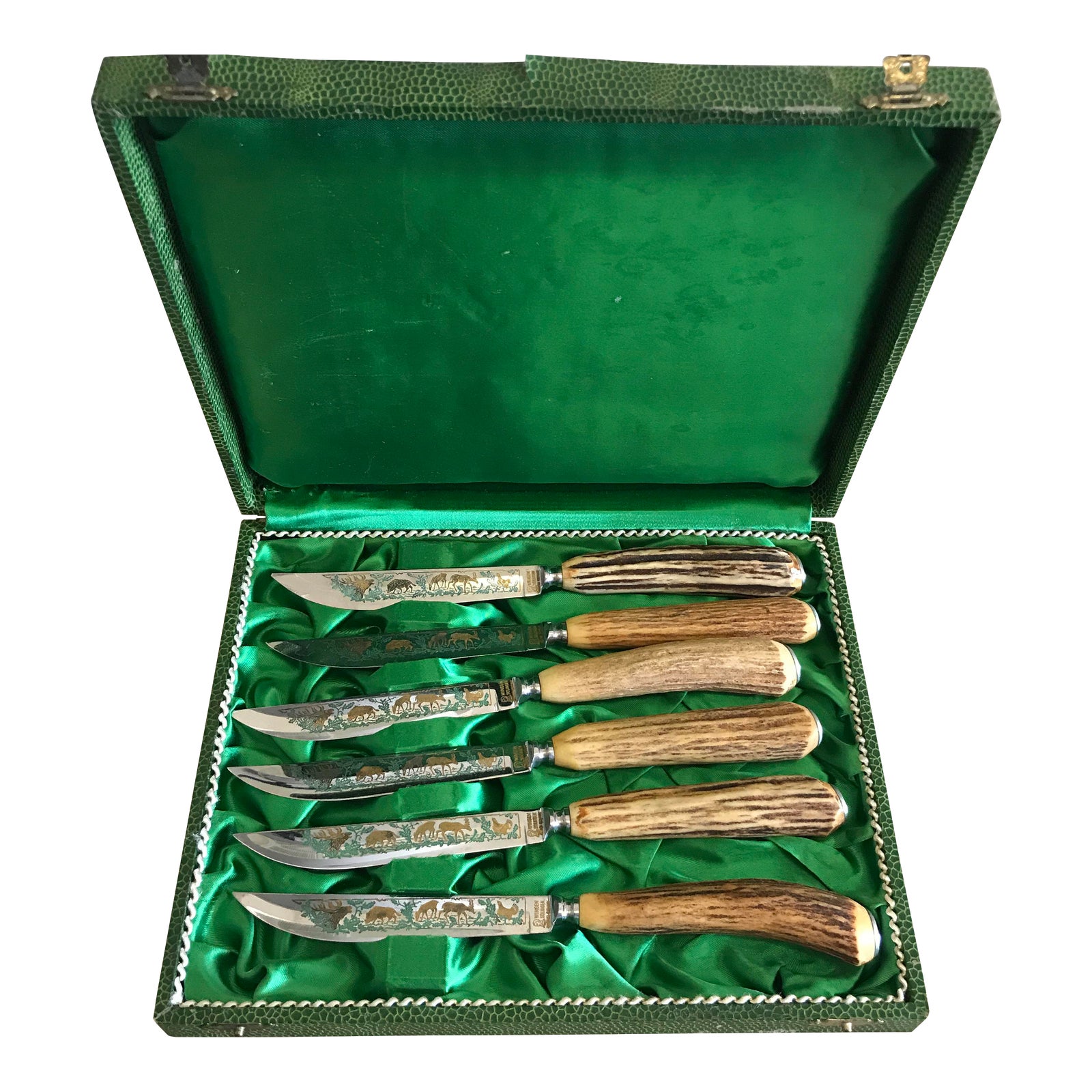 Anton Wingen Solingen Germany Rostfrei Steak Knives Set of 6 Chairish