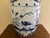 Late 20th Century Blue and White Porcelain Chinoiserie Chinese Garden Stool or Side Table For Sale - Image 9 of 12
