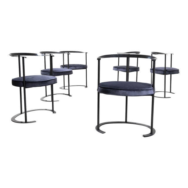 Catilina Chairs by Luigi Caccia Dominioni for Azucena, 1957, Set of 6 For Sale
