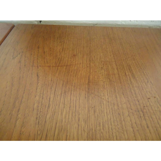 Mid 20th Century Nils Jonsson Teak Mid-Century Drop Leaf Dining Table For Sale - Image 10 of 16