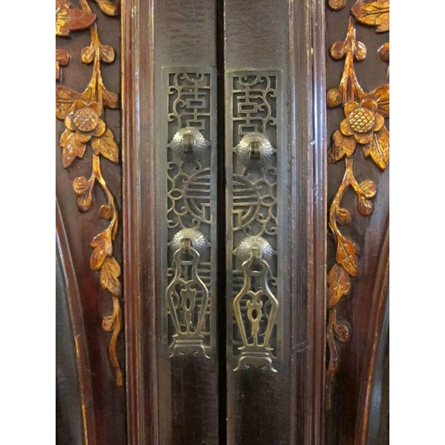 19th Century Gilt Painted Cabinet For Sale - Image 9 of 11