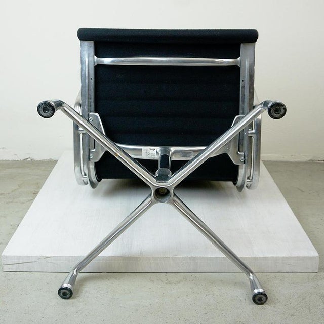 Black EA108 Alugroup Office Armchair attributed to Ray and Charles Eames for Vitra, 2000s For Sale - Image 12 of 14