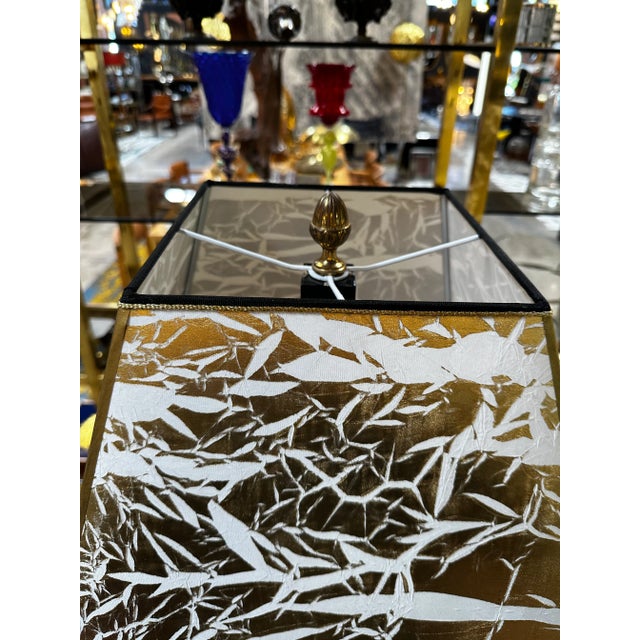 Pair of 1980s Art Deco Italian Table Lamps For Sale - Image 9 of 10