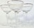 Mid 20th Century Gold Rimmed Ridged Hollywood Regency Champagne Coupes- Set of Four For Sale - Image 12 of 12