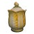 Rare 1960s Lefton Cabbage Leaf Ceramic Canister in Excellent Condition For Sale