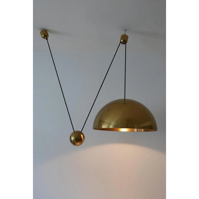 Solan Counter Balance Pendant Lamp by Florian Schulz, 1980s For Sale - Image 4 of 17