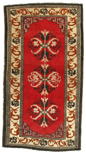 Pasargad Chinese Peking Hand-Knotted Rug - 3' 5'9"