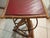 Adirondack side table is made from bent willow branches with original paint and nails. I found it in an abandoned barn at...