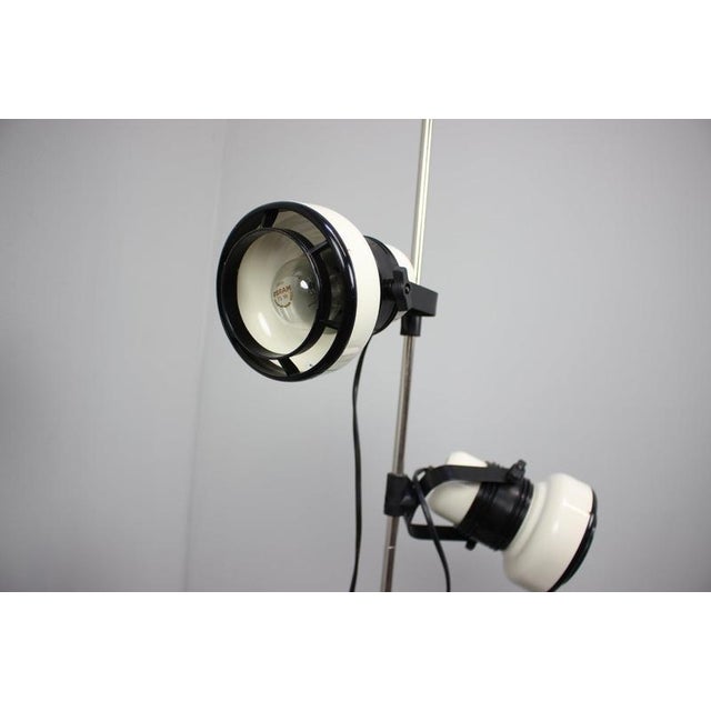 Vintage Space Age Hungarian Adjustable Floor Lamp, 1970s For Sale - Image 4 of 11